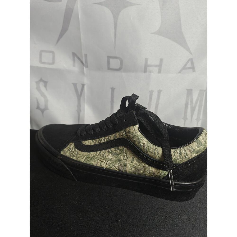 VANS Unisex 6.5 / 8 / 38.5 Old Skool Black Camo VN000E9TBLR NIB - Picture 4 of 10